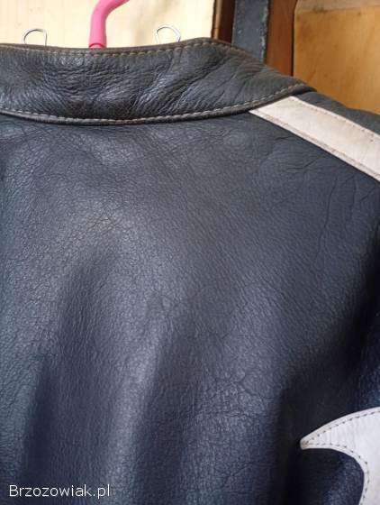 Kurtka motocyklowa skórzana rozmiar M