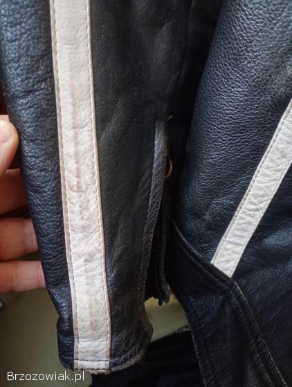 Kurtka motocyklowa skórzana rozmiar M