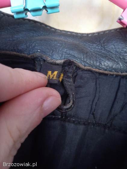 Kurtka motocyklowa skórzana rozmiar M