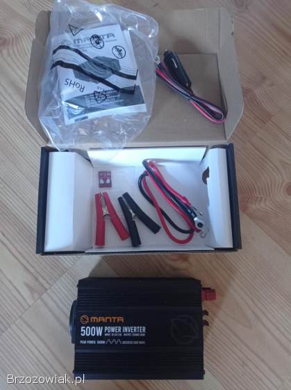 Przetwornica 12v 230v Samochodowa 500W -  1000W usb