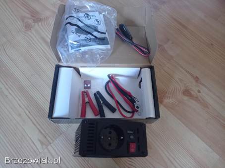 Przetwornica 12v 230v Samochodowa 500W -  1000W usb