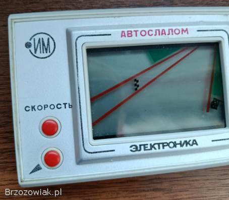 Stara radziecka gra Autoslalom.