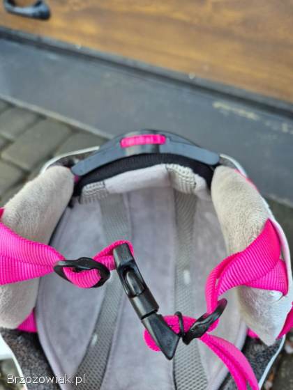 Kask narciarski dziecięcy regulowany rozmiar XS 48-52cm stan bardzo dobry