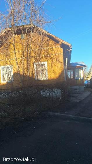 Dom drewniany działka 18ar i budynek gospodarczy