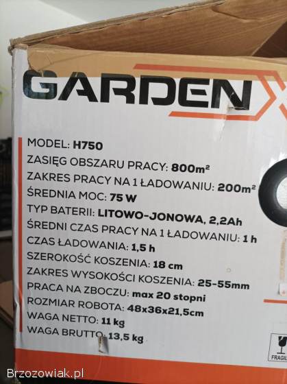 Robot koszący GardenX H-750