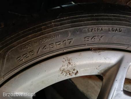 Alufelgi R17 45/225 Audi.  4 sztuki