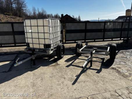 Przyczepka pod mazuer (beczka 1000l)