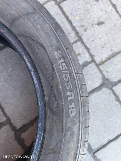 Opony letnie Continental 215/55 R18