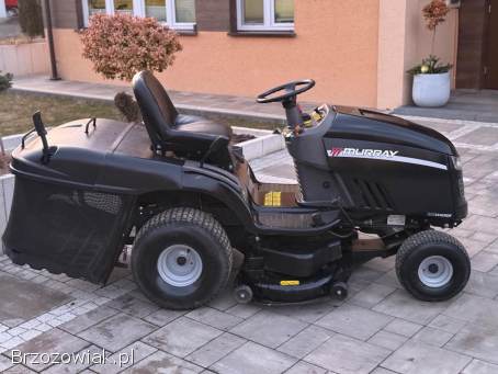 Traktorek kosiarka Murray Kawasaki 18km dwa cylindry z pompą oleju kosz!