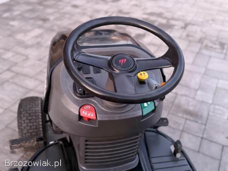 Traktorek kosiarka Murray Kawasaki 18km dwa cylindry z pompą oleju kosz!