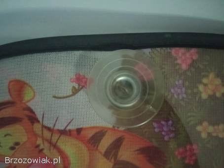 Osłonki samochodowe kubuś puchatek 2szt