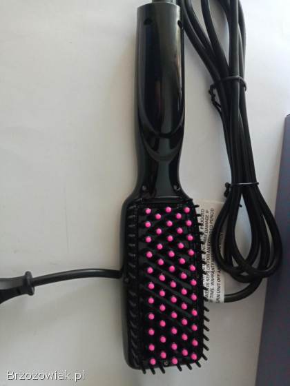 Prostownica i szczotka (2 w 1) do włosów U-Kiss