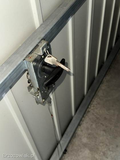 Sprzedam drzwi garażowe wiśniowski z drzwiami wejściowymi