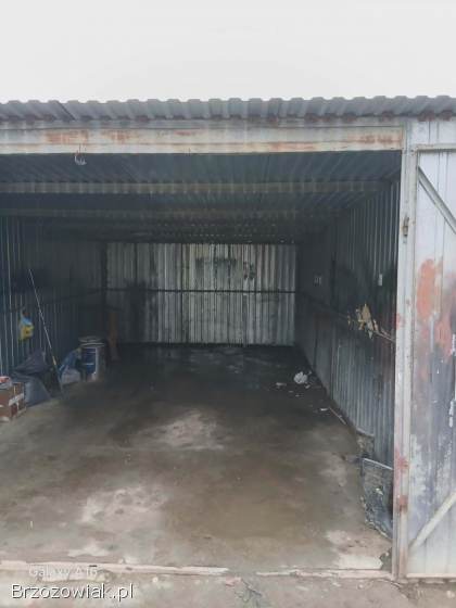 Garaż blaszak 3x6