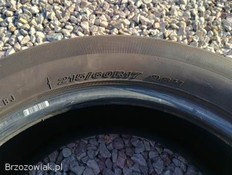Opony letnie 215/60 R17 6 mm bieżnika,  koniec 2023r 3 sztuki
