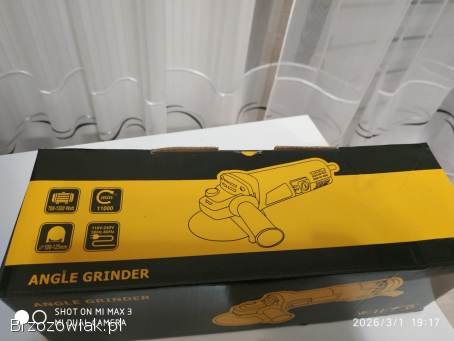 Szlifierka kątowa 1000w 125mm