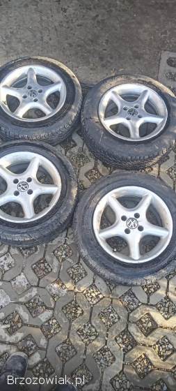 Sprzedam 4 alufelgi +dojazdówkę.