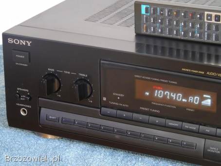 Amplituner Sony STR-GX 390 pilot mocny i sprawny.  DOSTAWA