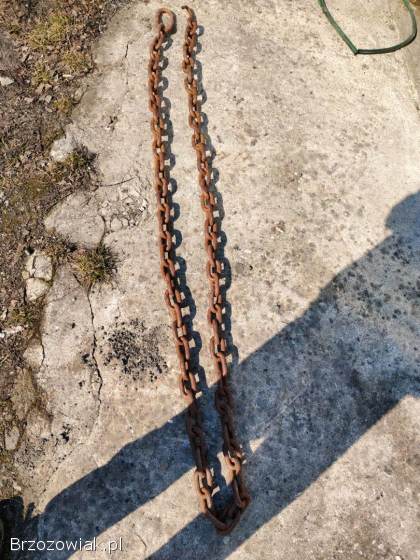 Łańcuch do zrywki drewna z PRL
