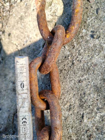 Łańcuch do zrywki drewna z PRL