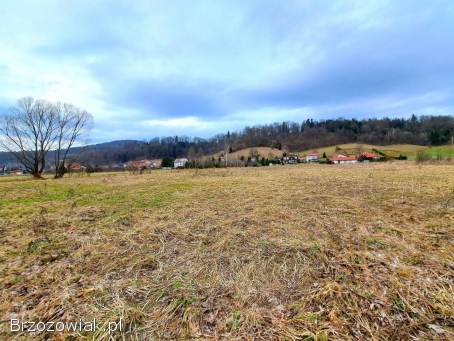 Działka nad rzeką Olszanka z warunkami zabudowy 42,  5 ar Myczkowce,  gmina Solina