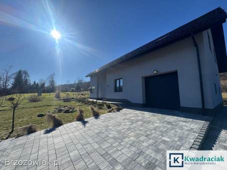 Przestronny dom w Beskidzie Niskim.