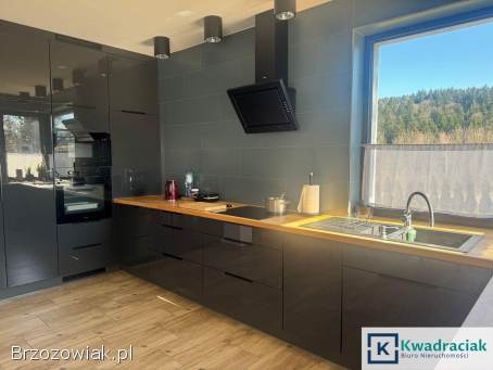 Przestronny dom w Beskidzie Niskim.