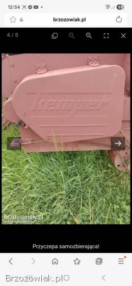 Przyczepa samozbierająca