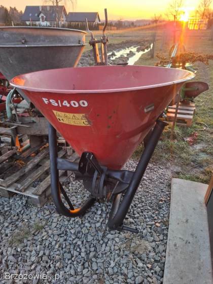 Sprzedam rozsiewacz do nawozu lejek 400l jarmet