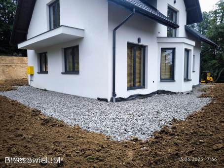 Usługi minikoparka,  wozidlem,  przyłącza wod-kan