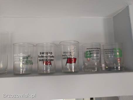 Szklanki szkło Sanok,  Brzozów,  Uherce i okolice