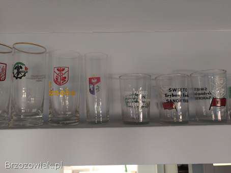 Szklanki szkło Sanok,  Brzozów,  Uherce i okolice