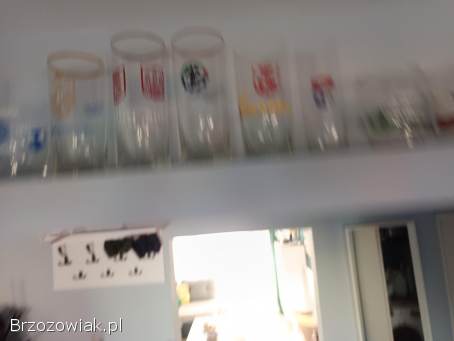 Szklanki szkło Sanok,  Brzozów,  Uherce i okolice