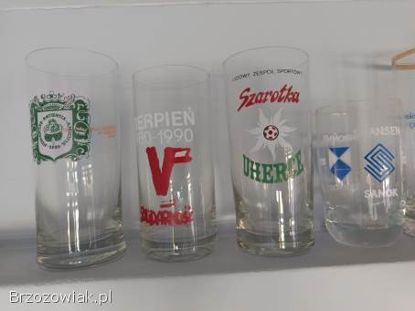 Szklanki szkło Sanok,  Brzozów,  Uherce i okolice