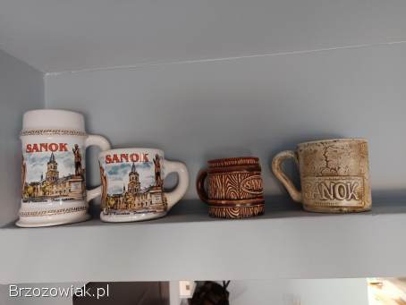 Szklanki szkło Sanok,  Brzozów,  Uherce i okolice