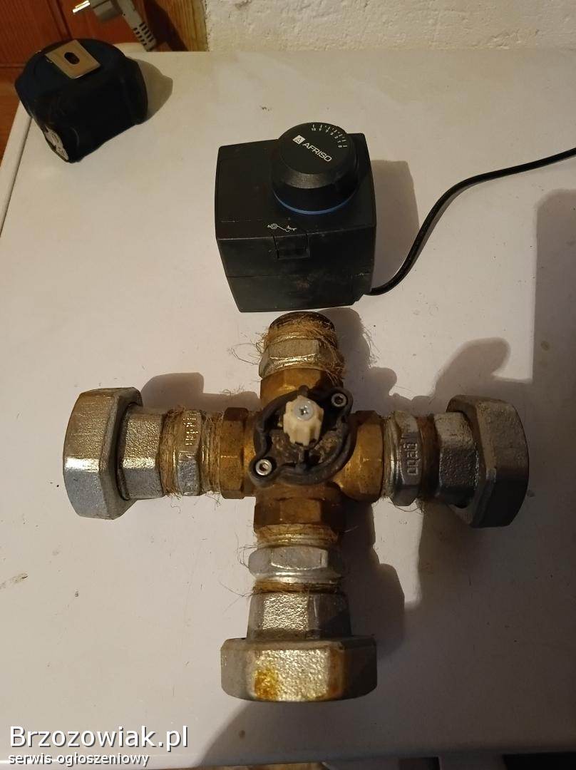 Zawór Czterodrogowy 5/4 Afriso z Siłownikiem