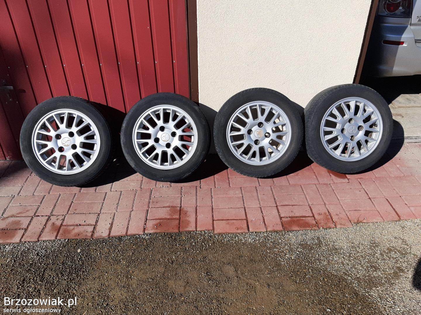 Koła Alufelgi Mitsubishi 15 6J ET46 4x114,  3 195/55/15 85v