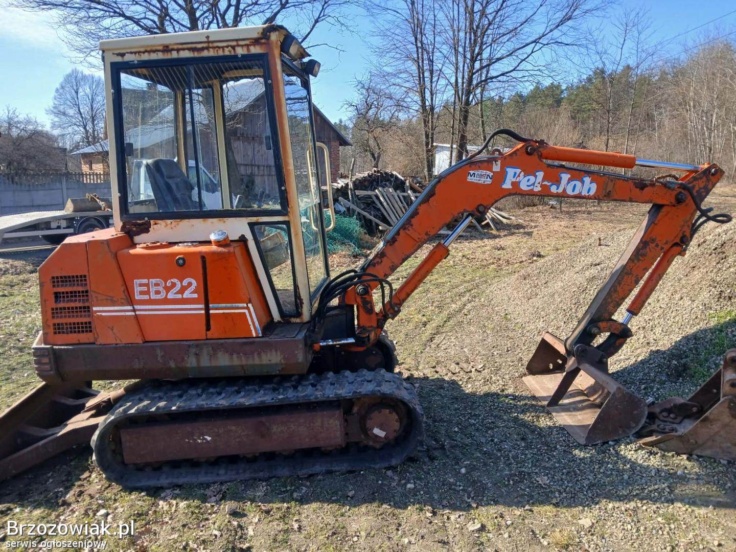 Minikoparka pel job b22 2.  5 t