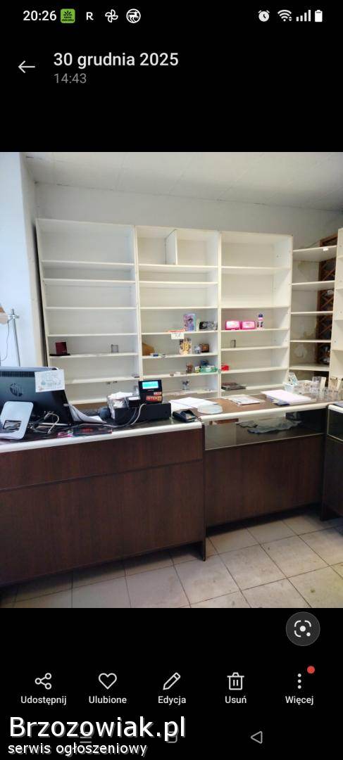 Sprzedam pilnie 3 lady sklepowe