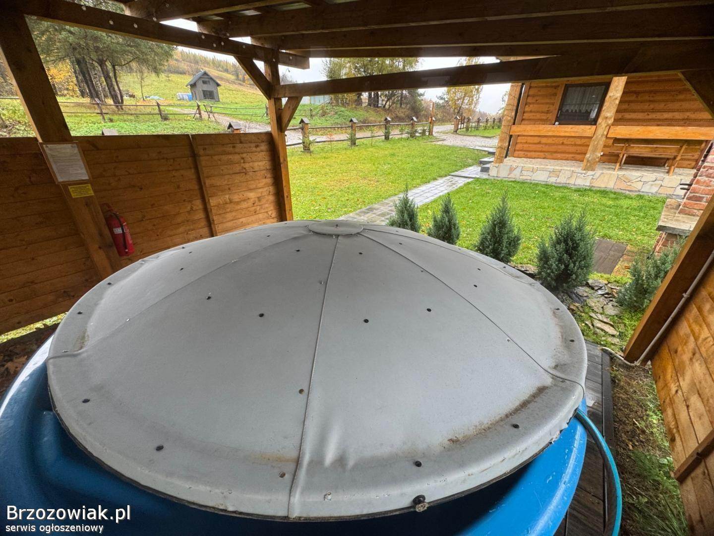 Pokrywa balii ogrodowej z tapicerką