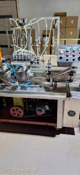 Linia rozlewnicza na 6 nalewaków