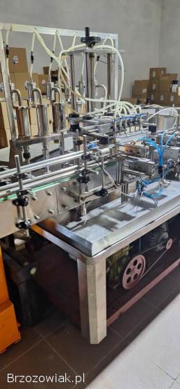 Linia rozlewnicza na 6 nalewaków