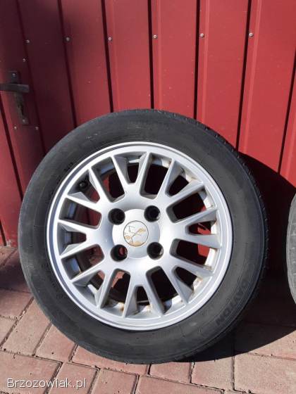 Koła Alufelgi Mitsubishi 15 6J ET46 4x114,  3 195/55/15 85v