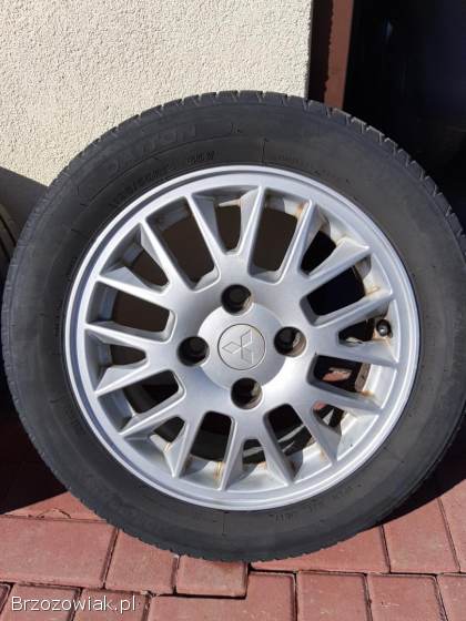 Koła Alufelgi Mitsubishi 15 6J ET46 4x114,  3 195/55/15 85v