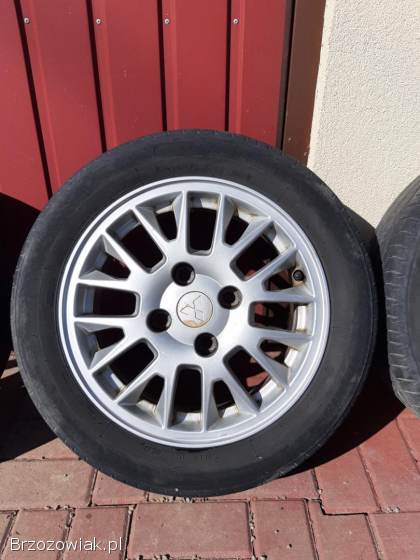 Koła Alufelgi Mitsubishi 15 6J ET46 4x114,  3 195/55/15 85v