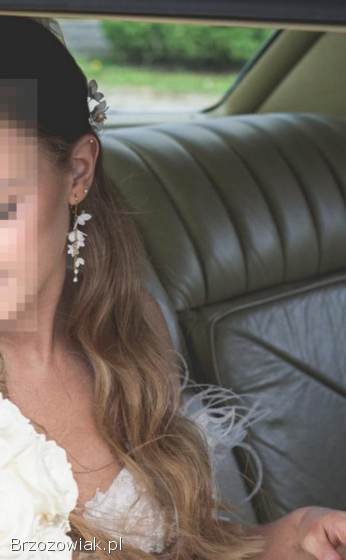 Biżuteria ślubna A DREAM TWIG -  Wedding Accessories oprawa złota