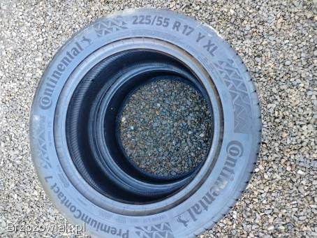 Opony letnie Continental 225 55 17 xl