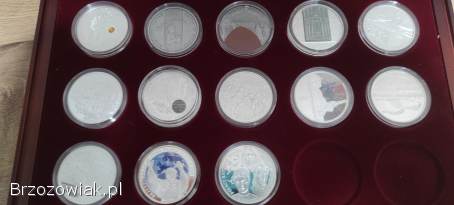 Monety srebrne kolekcja
