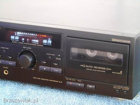 Magnetofon JVC TD-W254 ładny.  DOSTAWA.