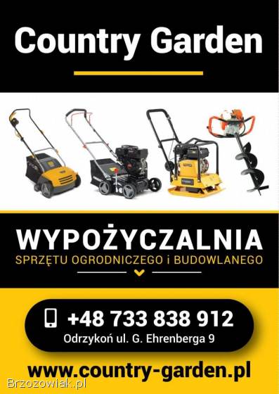 Glebogryzarki spalinowe wynajem